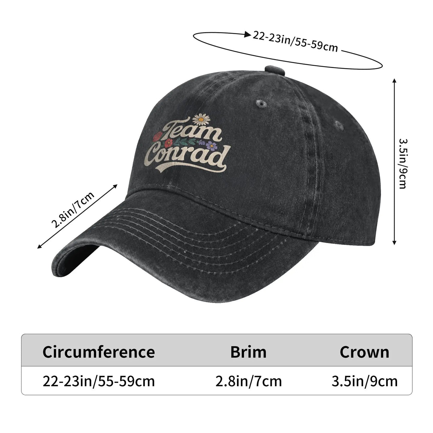Conrad Fisher Summer Turned Pretty Baseball Cap