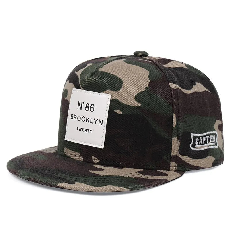 N86 Brooklyn Patch Streetwear Snapback Cap