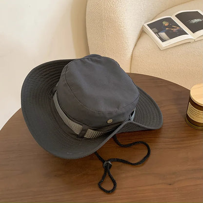 Unisex Lightweight Korean Fisherman Bucket Hat