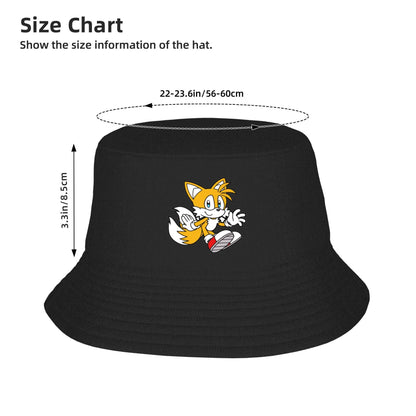 Miles Tails Prower Outdoor Fashion Fishing Bucket Hat