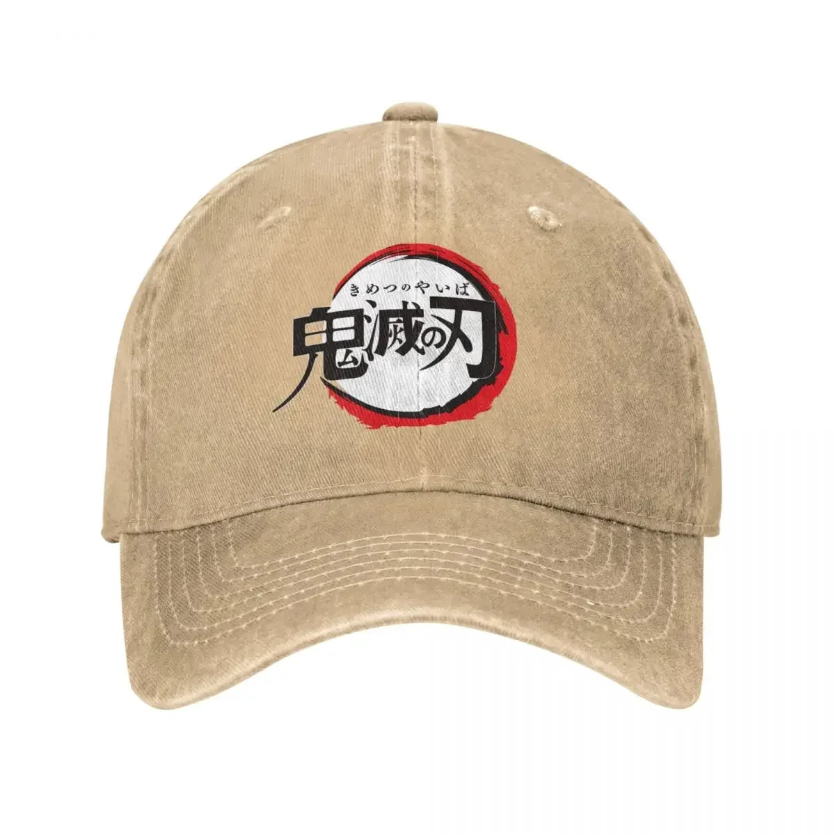 Demon Slayer Distressed Washed Baseball Cap