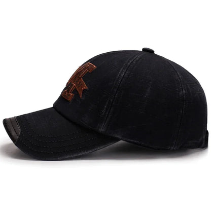 Washed Casual Embroidered Outdoor Baseball Cap