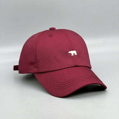 Polar Bear Embroidery Baseball Cap