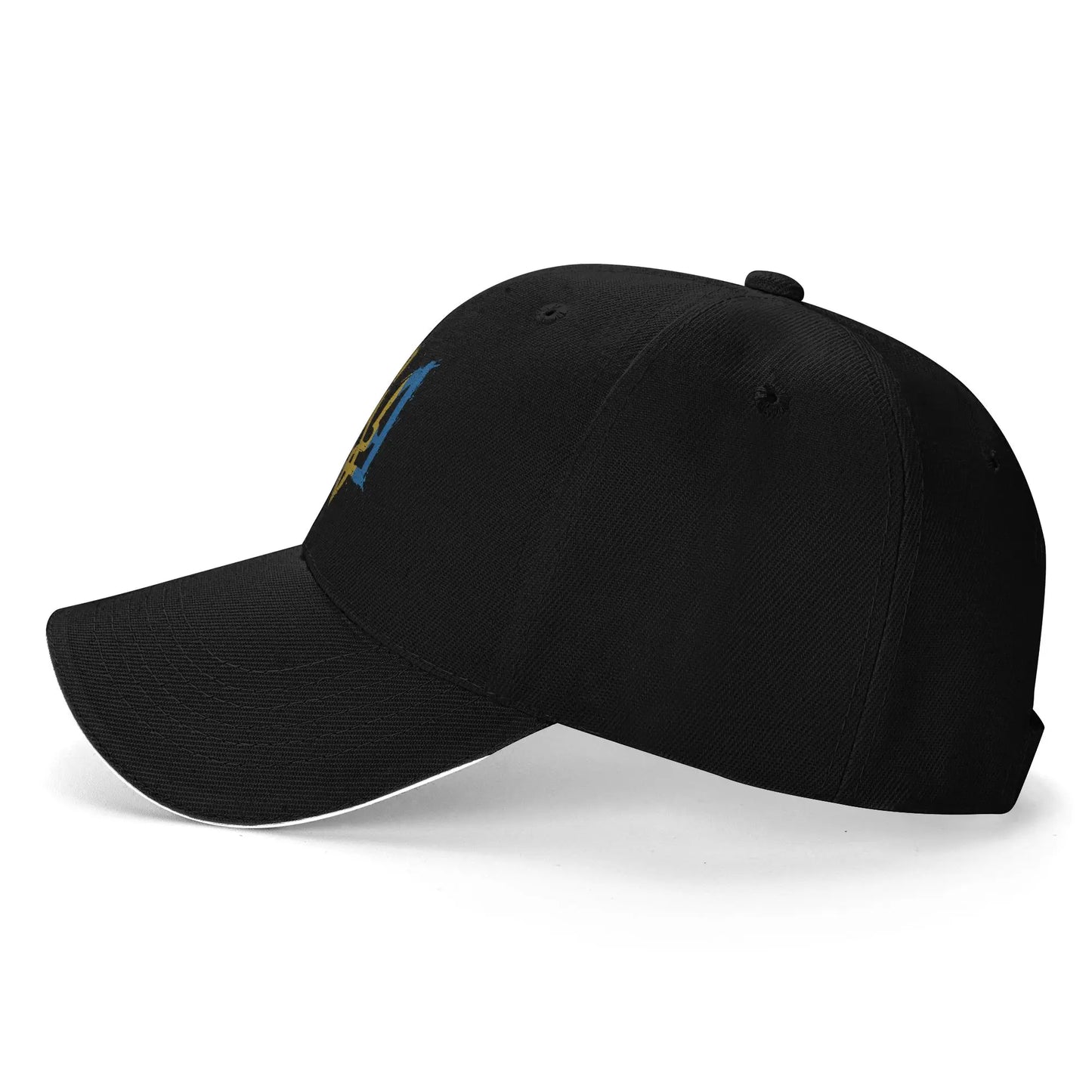 Ukraine Tryzub Flag Retro Hip Hop Baseball Cap