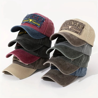 TX 3D Patch Two Tone Baseball Cap
