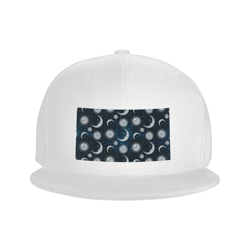 Celestial Mystic Sun Moon Snapback Cap