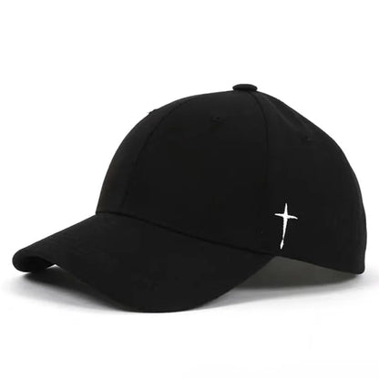 Simple Black Solid Color Baseball Cap
