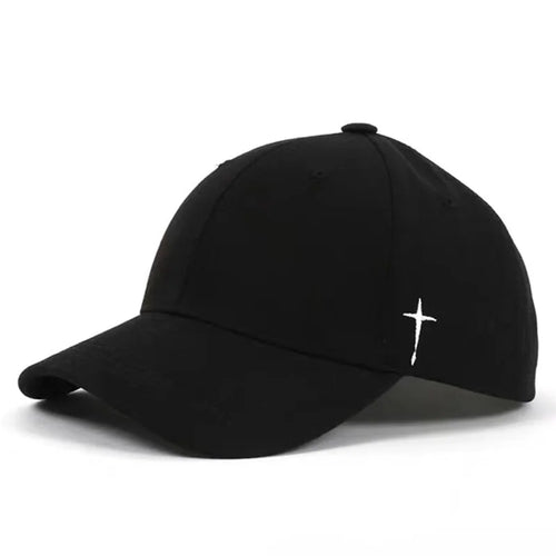 Simple Black Solid Color Baseball Cap