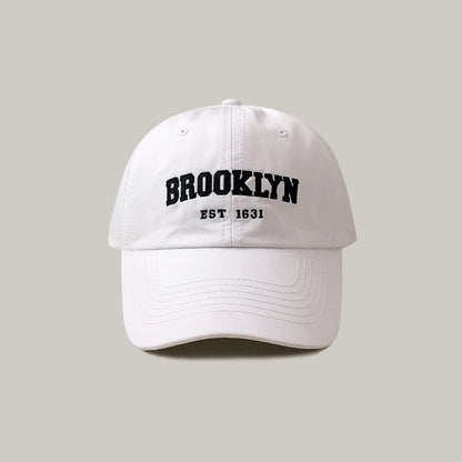 JK Korean Letter Embroidered Hip Hop Baseball Cap