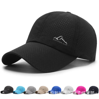 Unisex Quick Dry Breathable Baseball Cap
