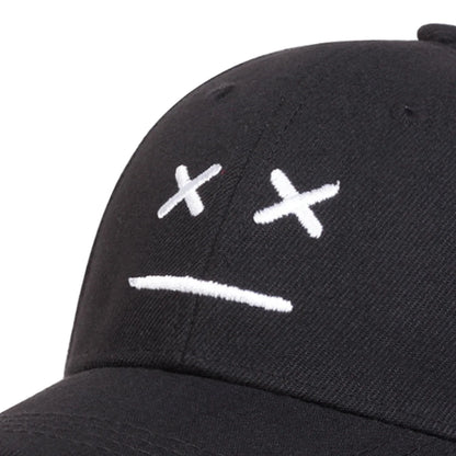 Children XX Smiling Face Embroidery Baseball Cap