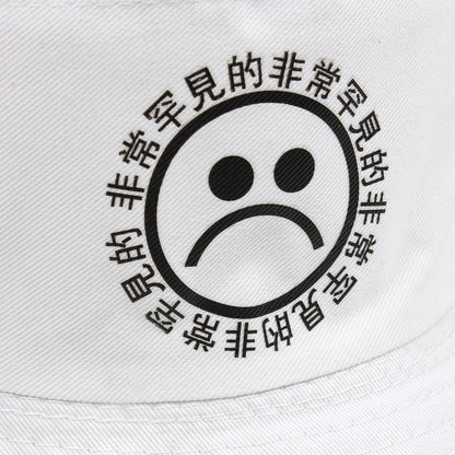 Sad Boy Printed Bucket Hat