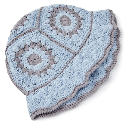 Handmade Crochet Floral Knit Foldable Bucket Hat