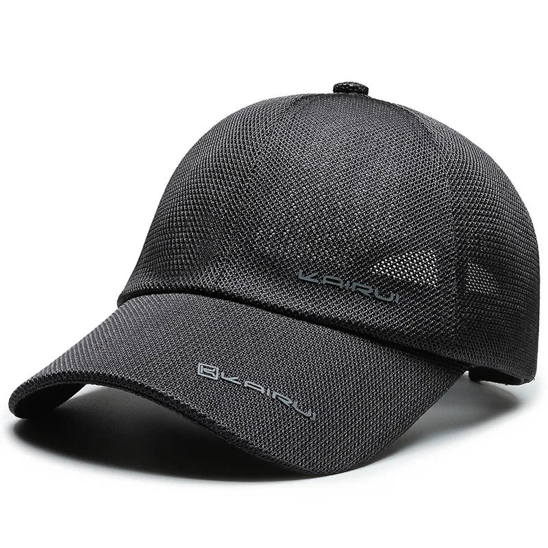Breathable Mesh Camo Snapback Baseball Cap