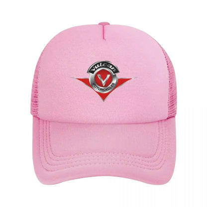 Vulcan Motorcycle Modern Mesh Snapback Baseball Cap