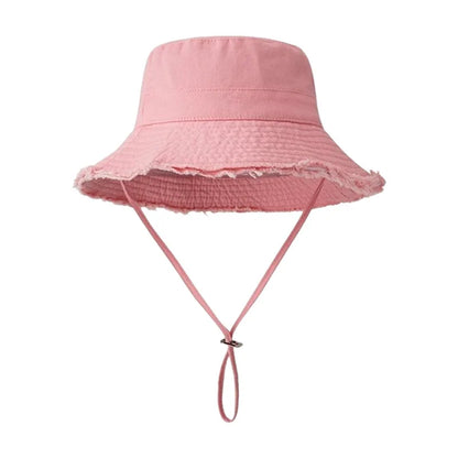 Women's Foldable Retro Travel Fisherman Bucket Hat