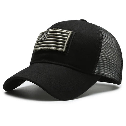 American Flag Camouflage Tactical Baseball Cap