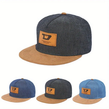 Unisex HH Flat Brim Hip Hop Baseball Cap