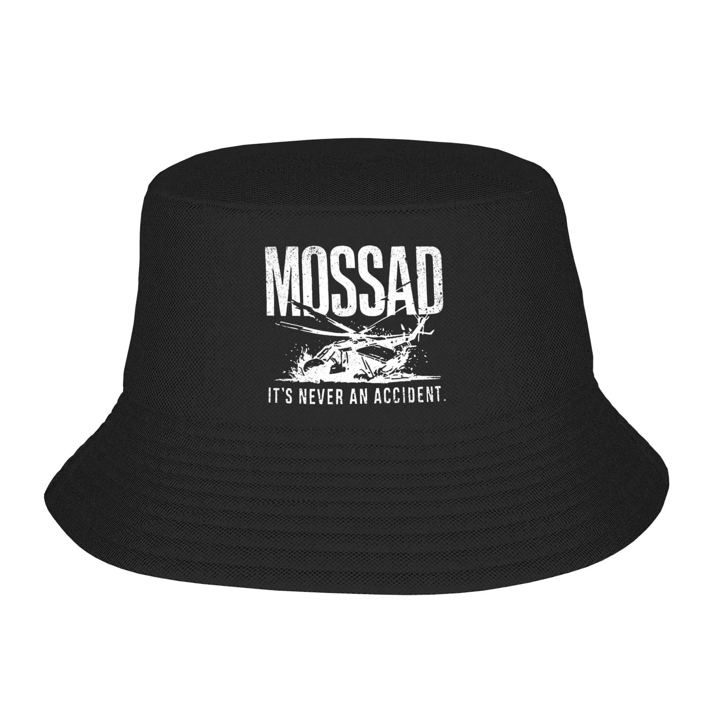 Mossad Intelligence Graphic Harajuku Bucket Hat