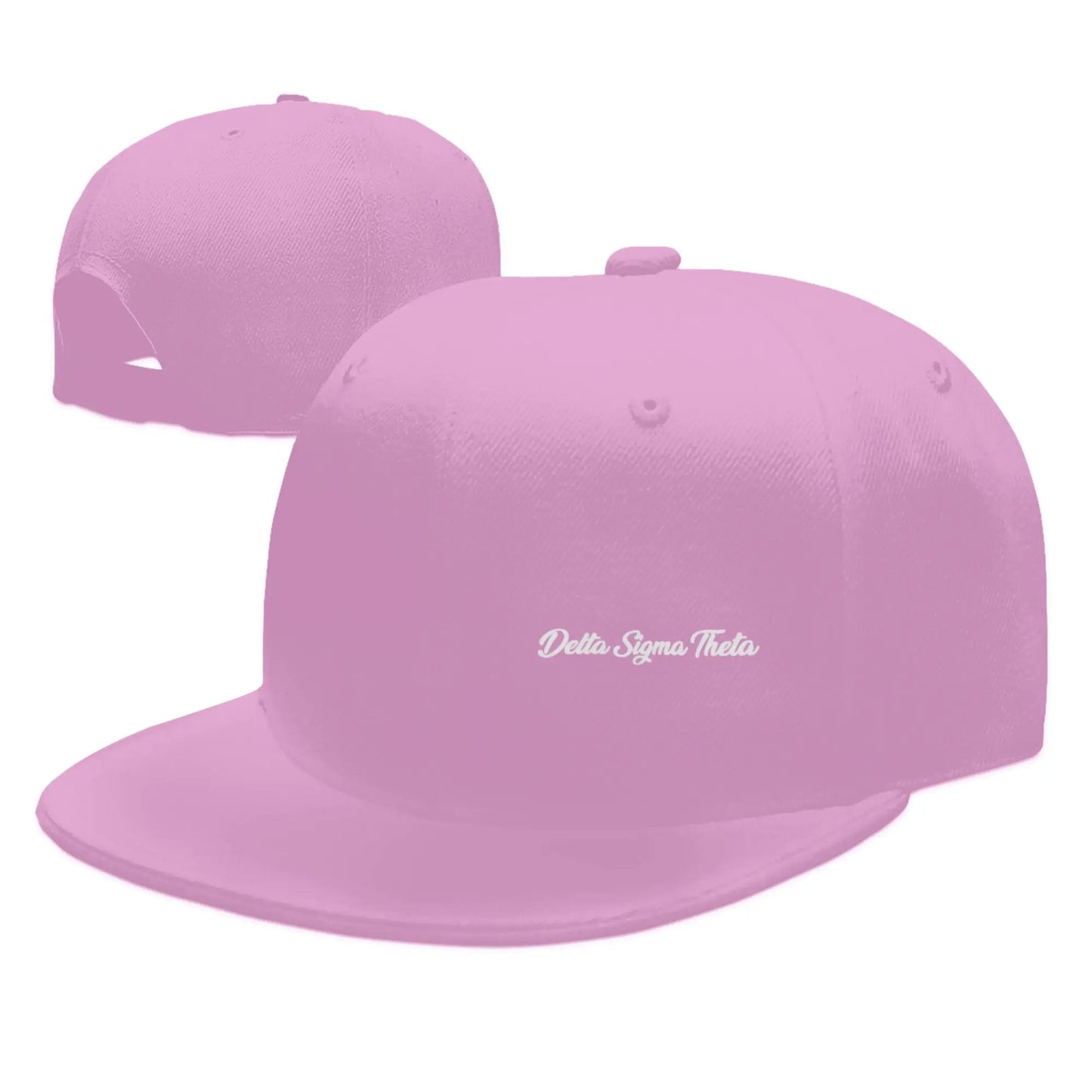 Delta Sigma Theta Outdoor Trucker Snapback Cap