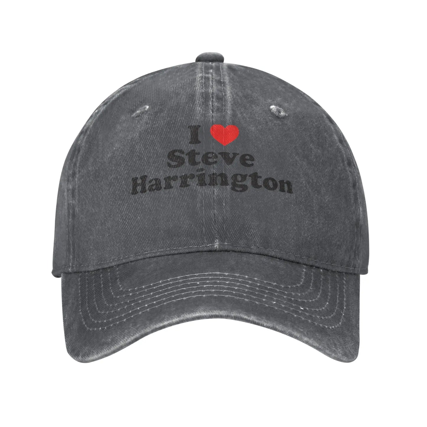 Steve Harrington Washed Print Baseball Cap