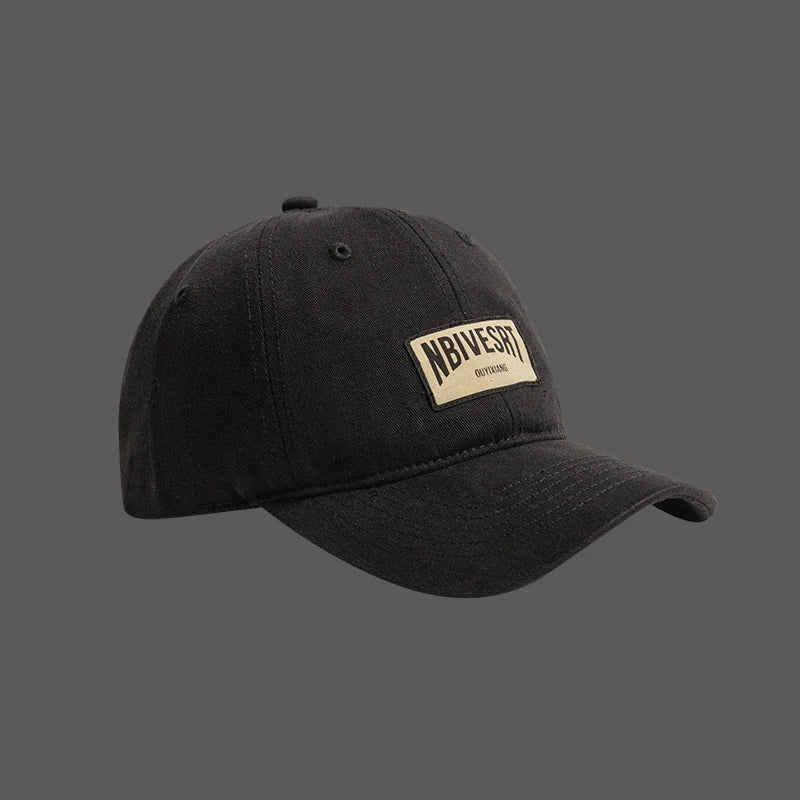 RICYGVM Solid Color Duck Tongue Baseball Cap