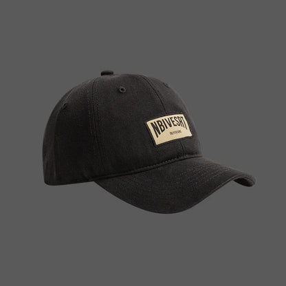 RICYGVM Solid Color Duck Tongue Baseball Cap
