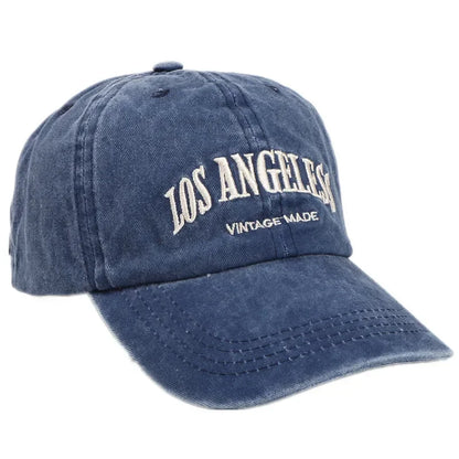 Unisex Cotton Embroidered Retro Baseball Cap