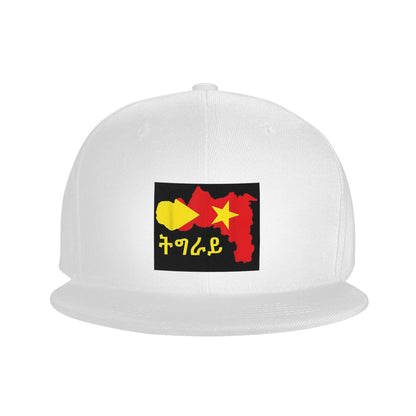 Tigray Flag Ethiopian Breathable Unisex Snapback Cap