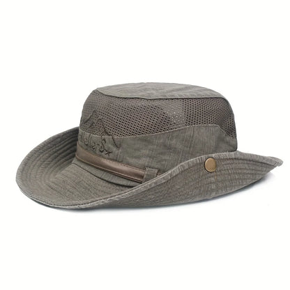 Breathable Mesh Summer Bucket Hat