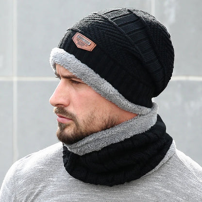 Knitted Wool Winter Beanie Hat