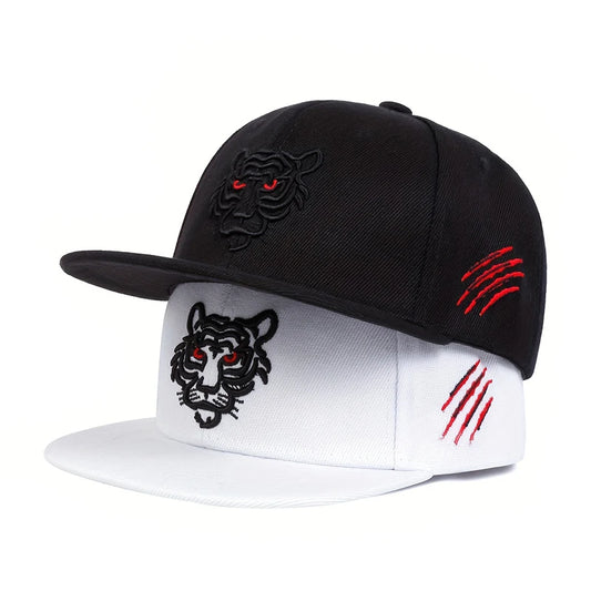 Children Tiger Embroidery Baseball Caps Hip-hop Hats