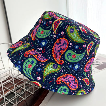 Leaf Pattern Fisherman Bucket Hat