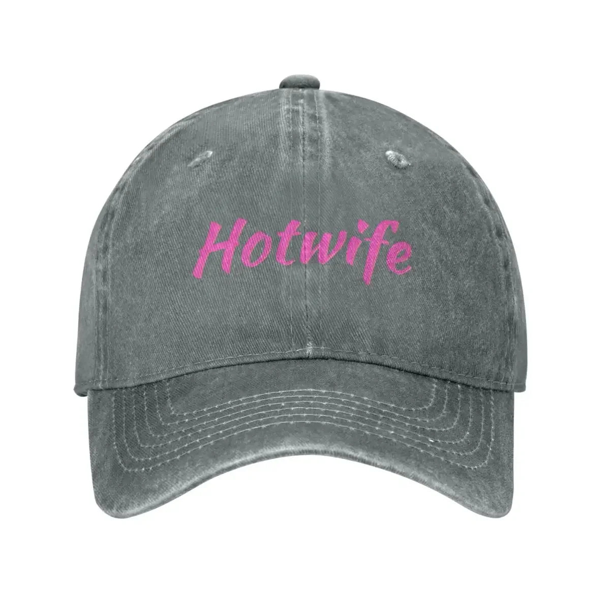 Pink Hotwife Fashion Visor Baseball Cap