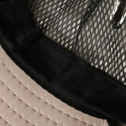 Breathable Wide Brim Fishing Hat Men