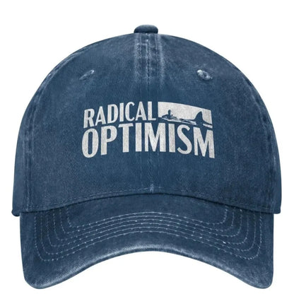 Vintage Radical Optimism Baseball Cap Unisex