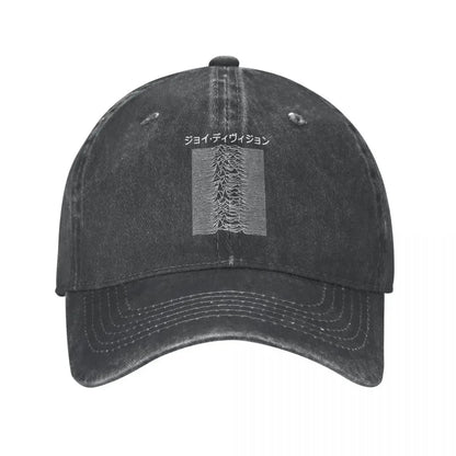 Joy Division Japan Distressed Denim Baseball Cap